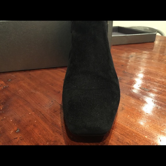 Prada Black suede booties - Picture 5 of 8